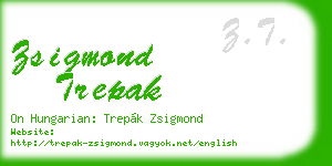 zsigmond trepak business card